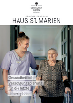 Flyer "Versorgungsplanung für die letzte Lebensphase"