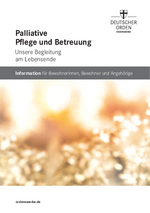 Flyer "Palliative Pflege und Betreuung"